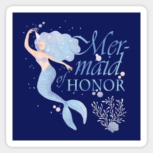 Mer-Maid of Honor Sticker